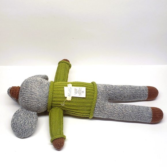 Blabla Hercule Elephant Plush Cotton Doll Stuffed Animal Hand Knit 14" Peru - Picture 7 of 7